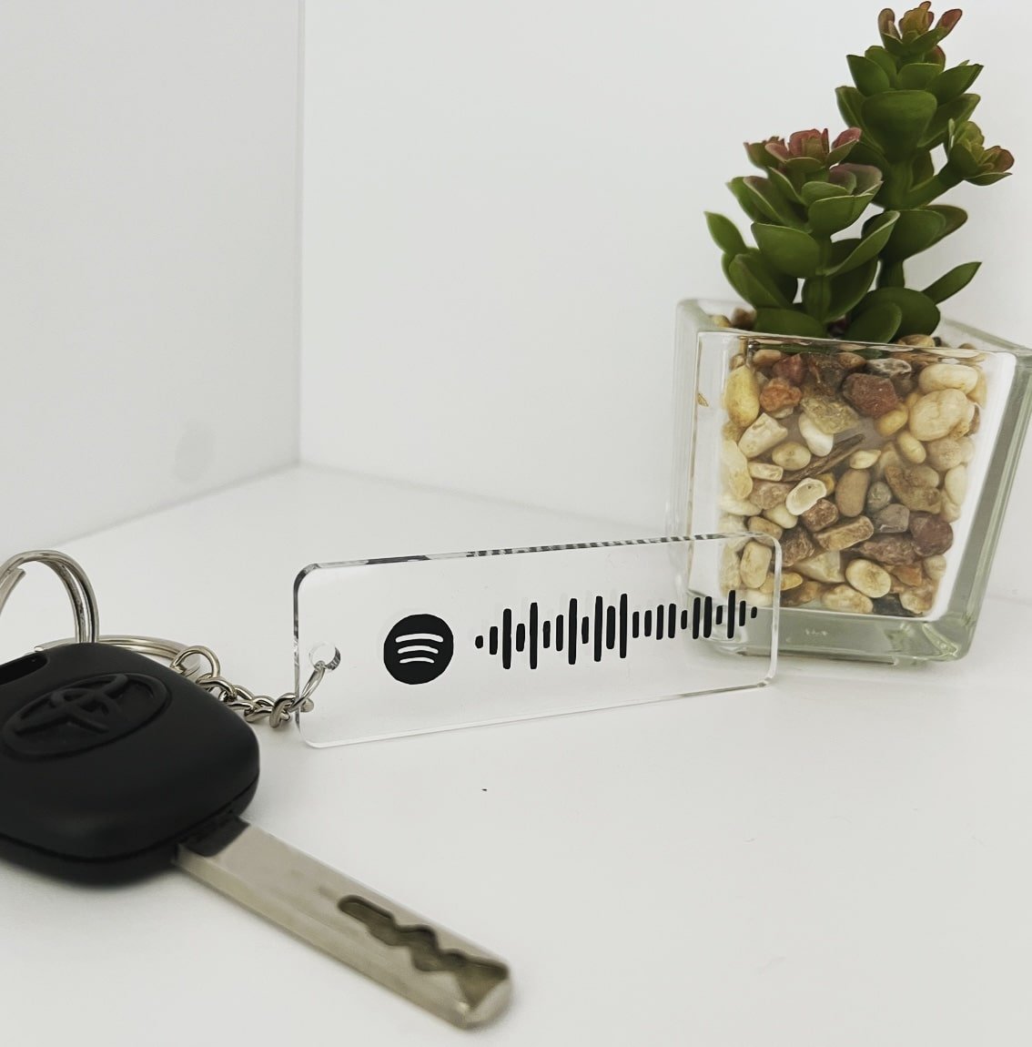 Spotify Code Keyring - Plaque To Reality