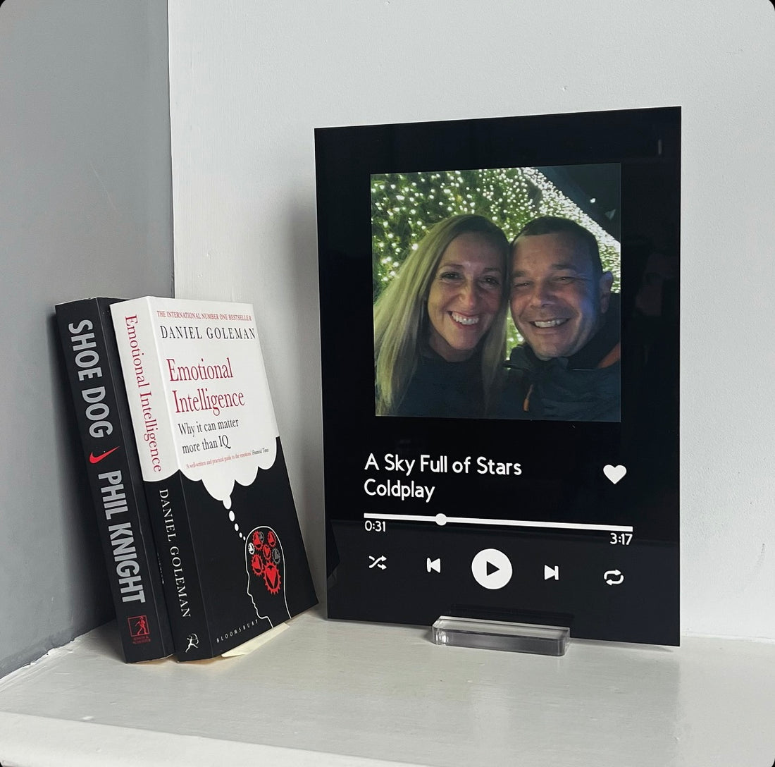 Celebrate Mother's Day with Personalised Music Plaques
