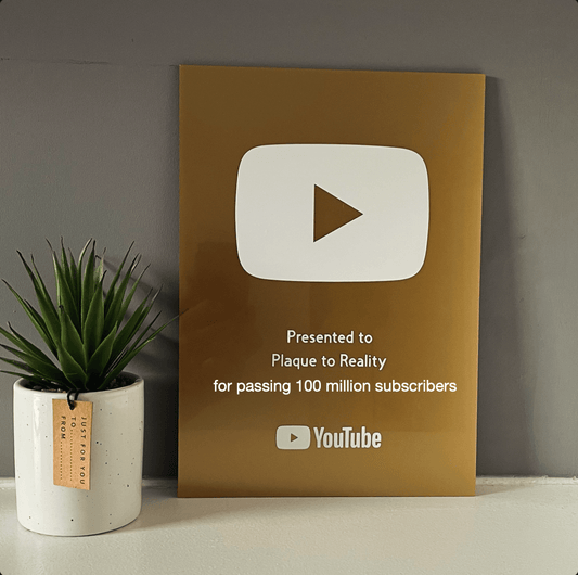 100 Million Subscribers YouTube Play Button