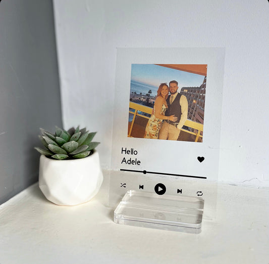 Adele Small Spotify Plaque