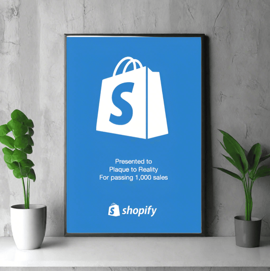 Shopify Award Blue