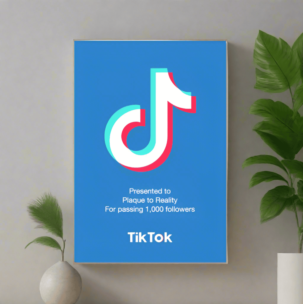 TikTok Award Blue