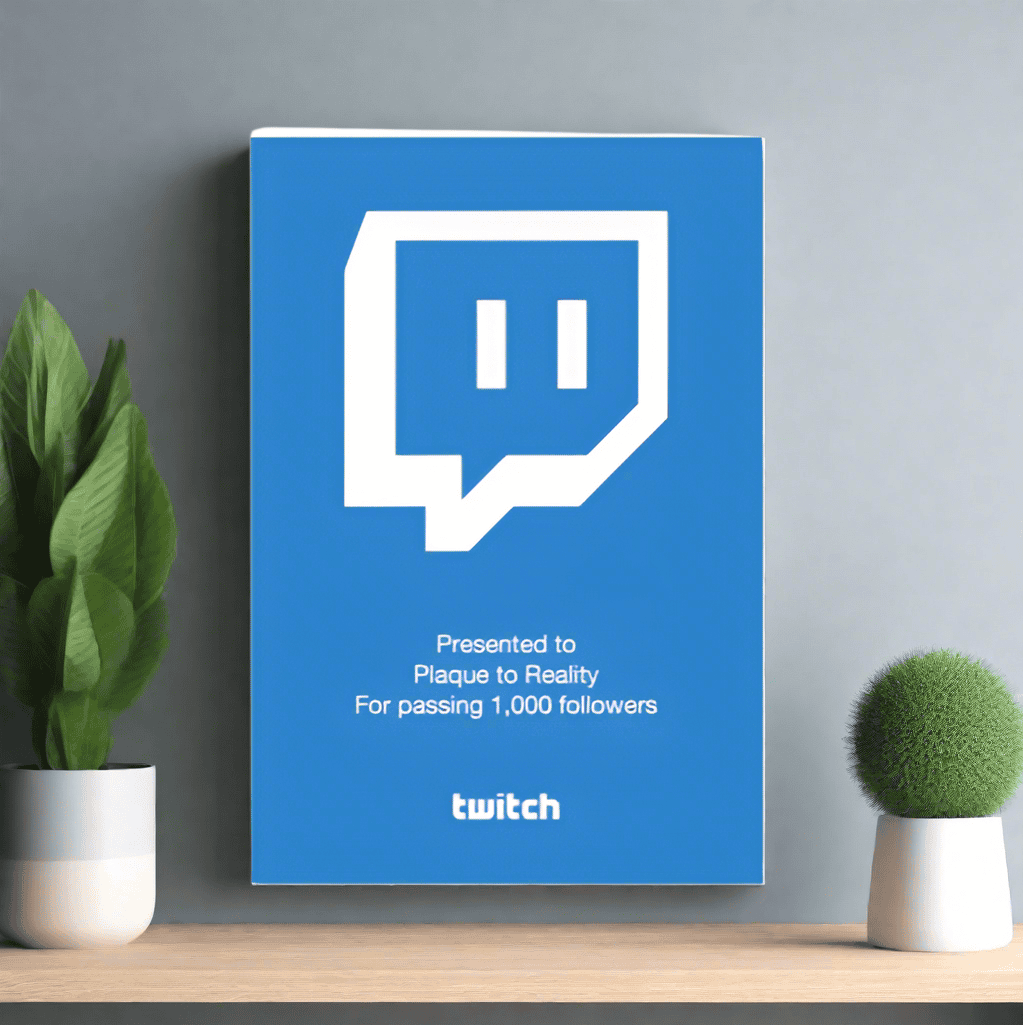 Twitch Award Blue