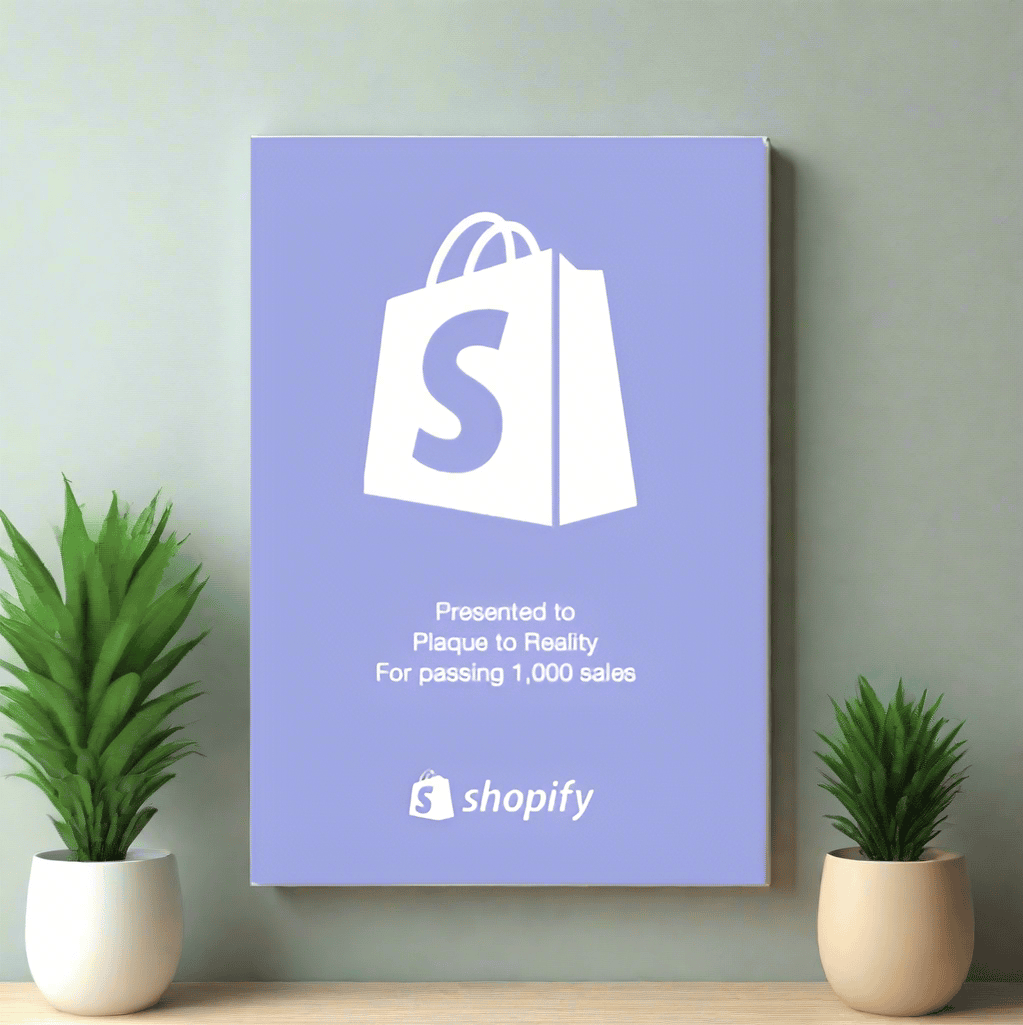 Shopify Award Bubblegum Blue