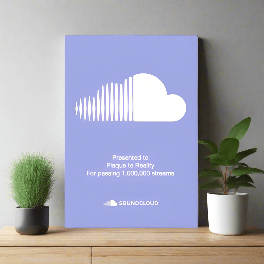 Soundcloud Award Bubblegum Blue