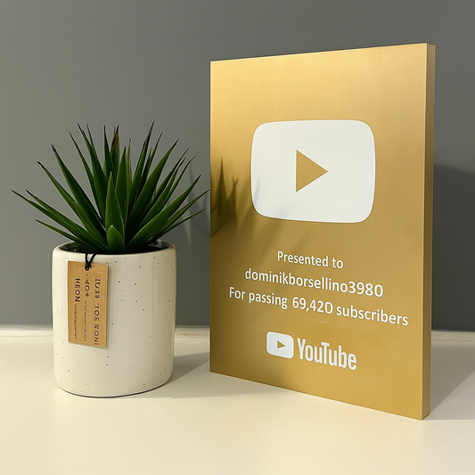 Premium YouTube Play Button