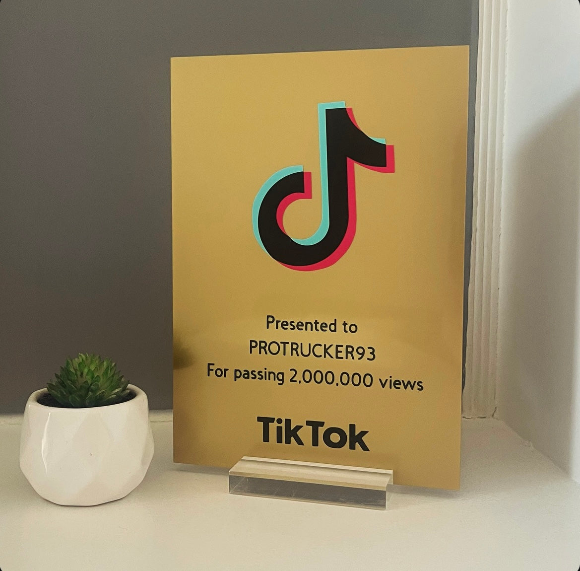 Gold TikTok Award