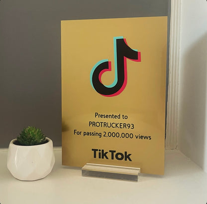 Gold TikTok Award