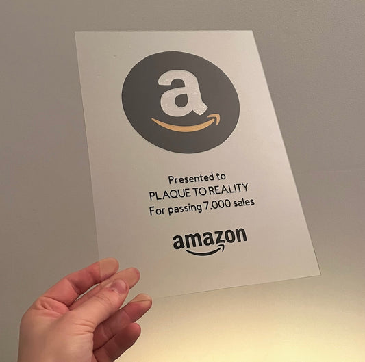 Amazon Award Plaque