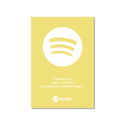 Lemon Sherbet Spotify Streaming Award