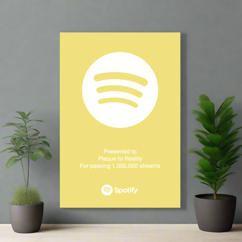 Spotify Streaming Award Lemon