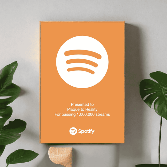 Spotify Streaming Award Orange Fizz