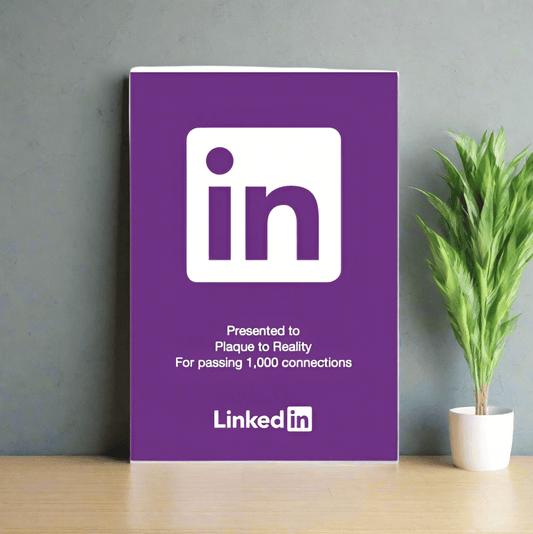 LinkedIn Award Purple