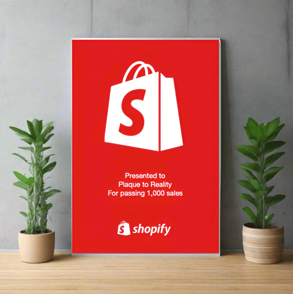 Shopify Award Red