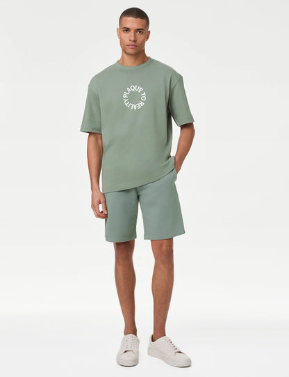 Sage Green Oversized T-shirt Front
