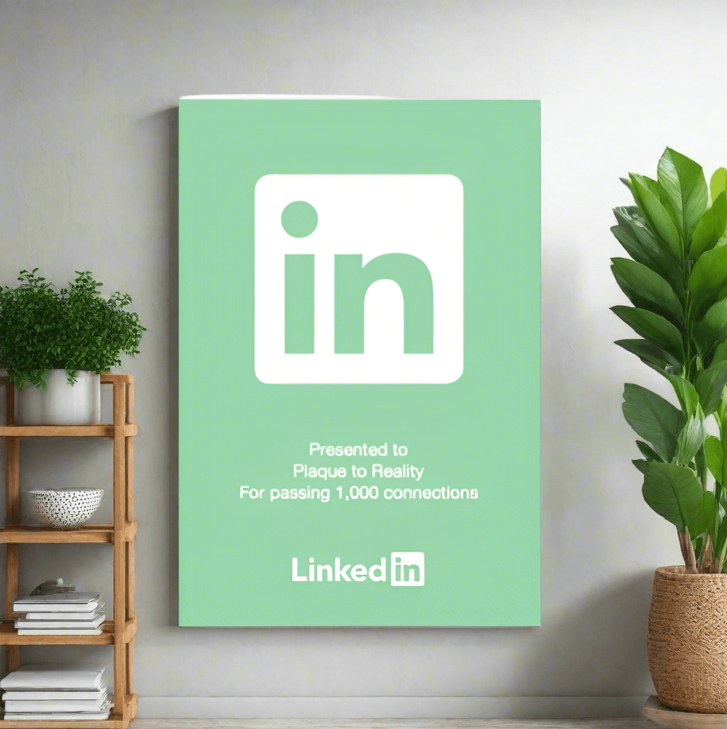 LinkedIn Award Spearmint Green