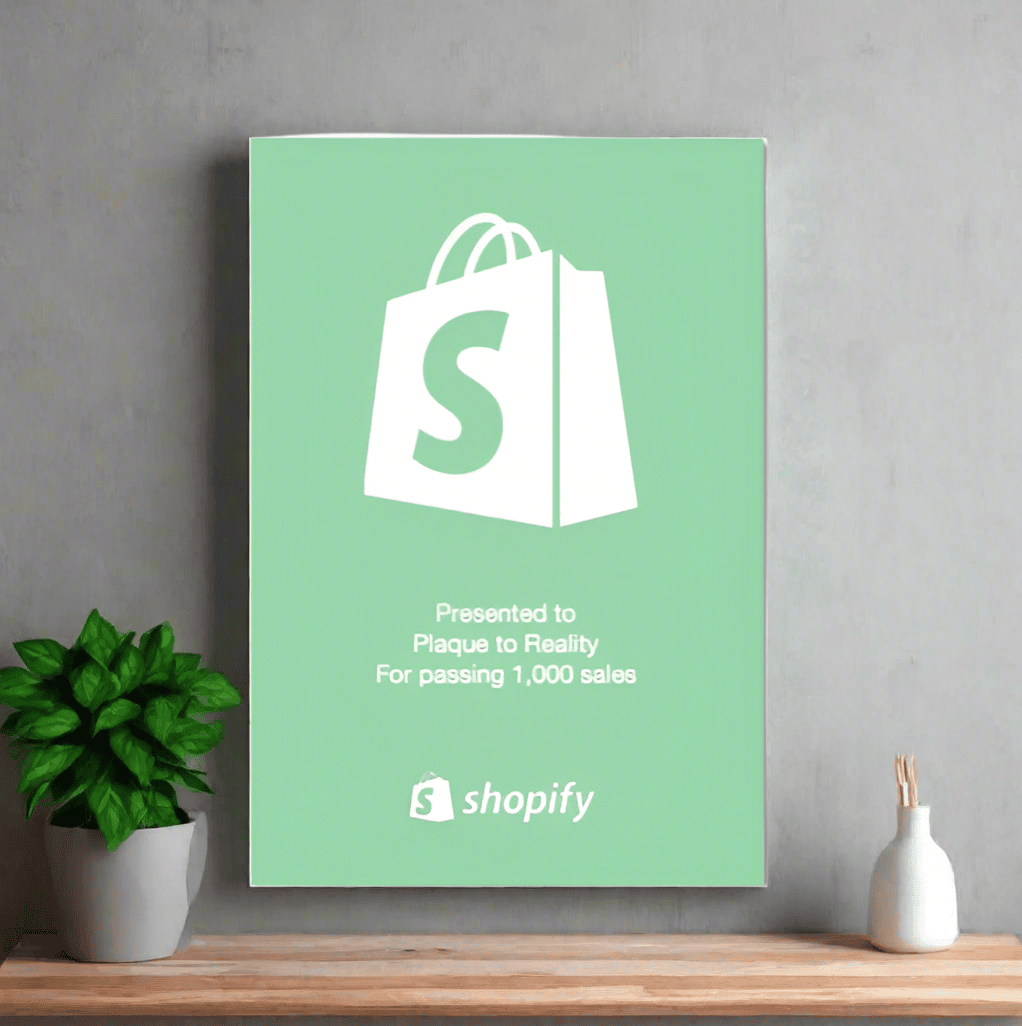 Shopify Award Spearmint Green