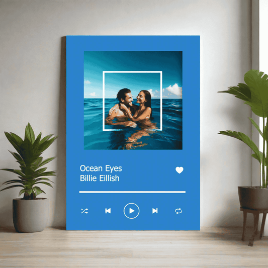 Spotify Plaque Blue