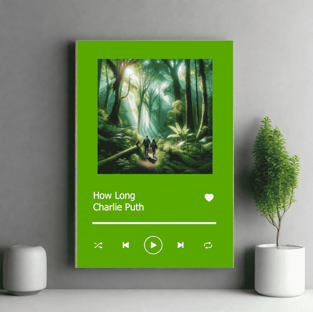 Spotify Plaque Green