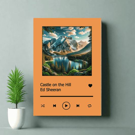 Spotify Plaque Orange Fizz