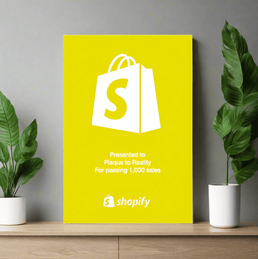 Shopify Award Yellow