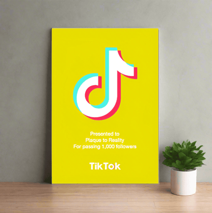 TikTok Award Yellow