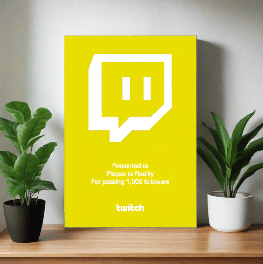 Twitch Award Yellow