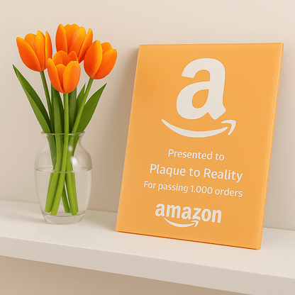 Amazon Award - Plaque To Reality