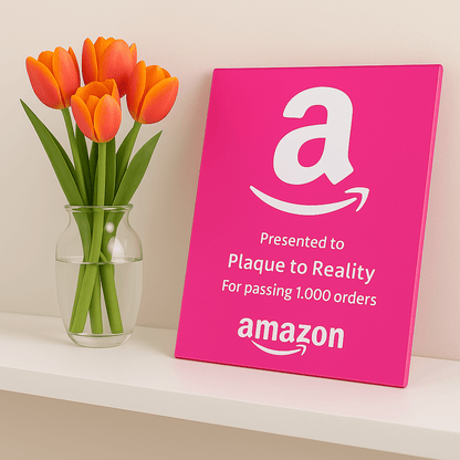 Amazon Award - Plaque To Reality