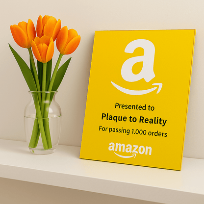 Amazon Award - Plaque To Reality