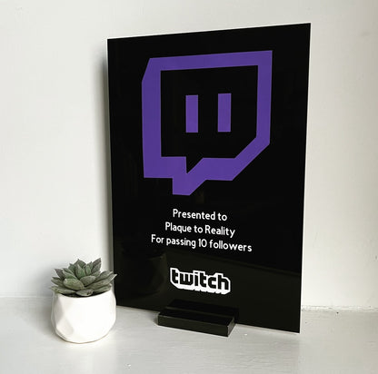 Small Black Twitch Streaming Award