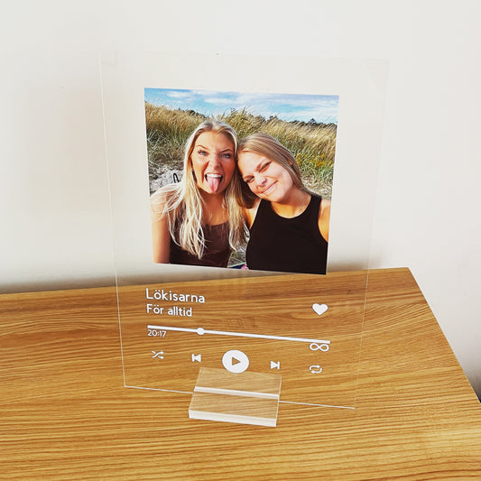 Clear 3 inch Acrylic Plaque Stand