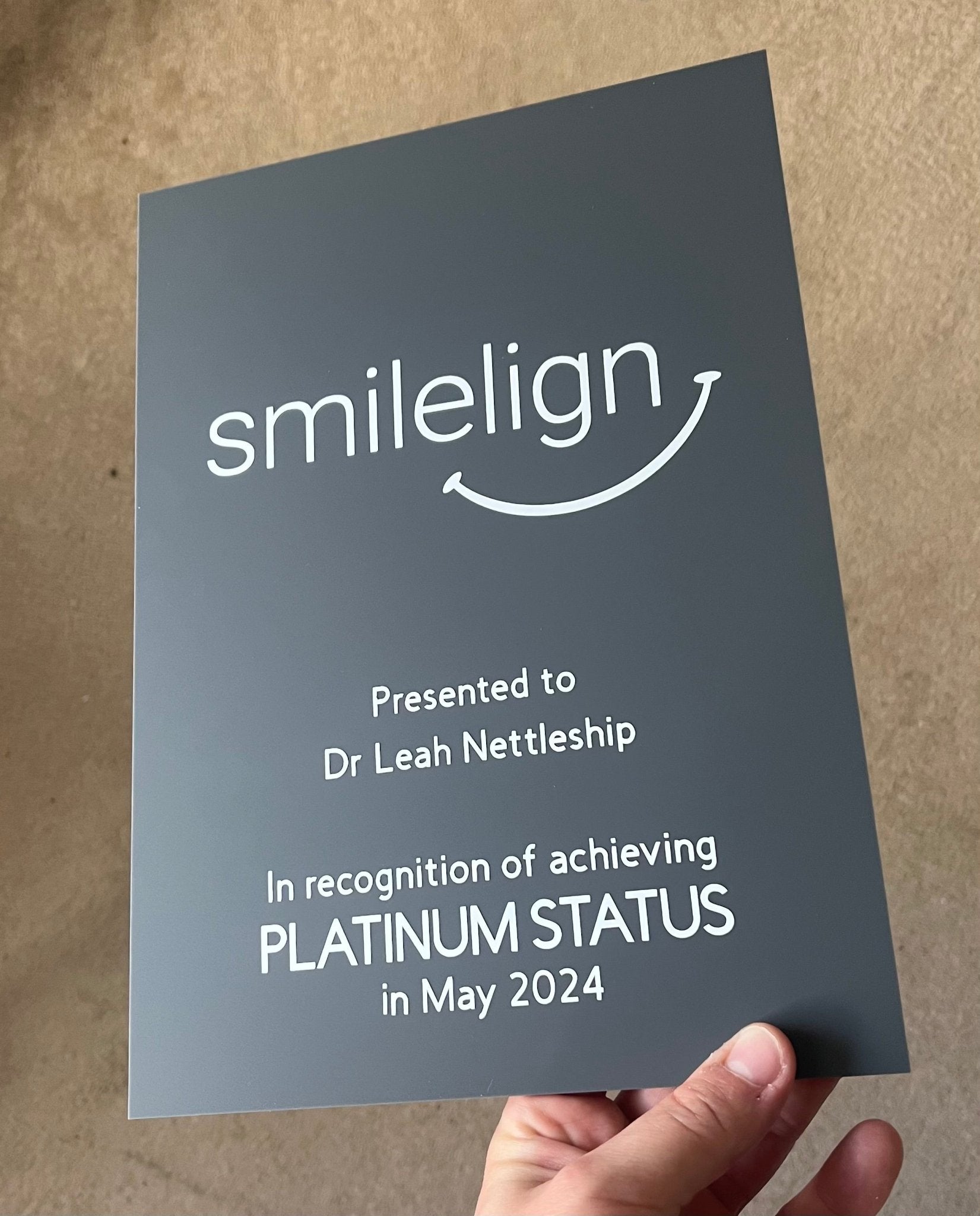 Custom Recognition Plaque – Professional Bespoke Design - Plaque To Reality