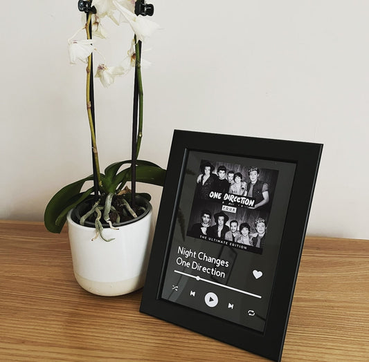Small Spotify Plaque Frame
