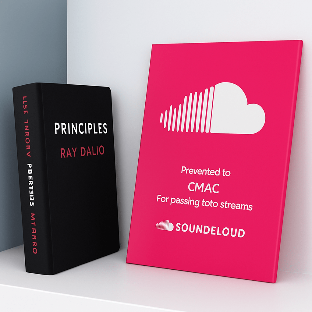 SoundCloud Award - Plaque To Reality
