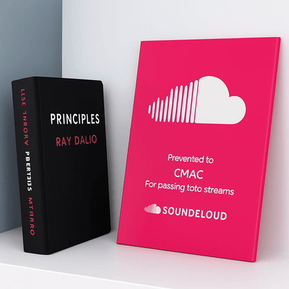 SoundCloud Award - Plaque To Reality