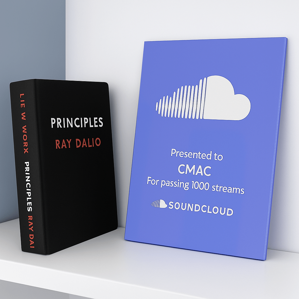 SoundCloud Award - Plaque To Reality