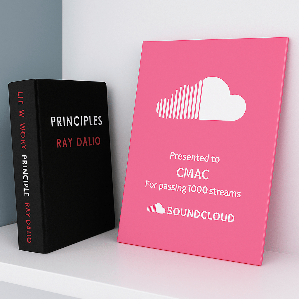 SoundCloud Award - Plaque To Reality