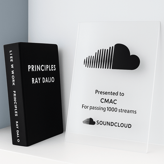 SoundCloud Award - Plaque To Reality
