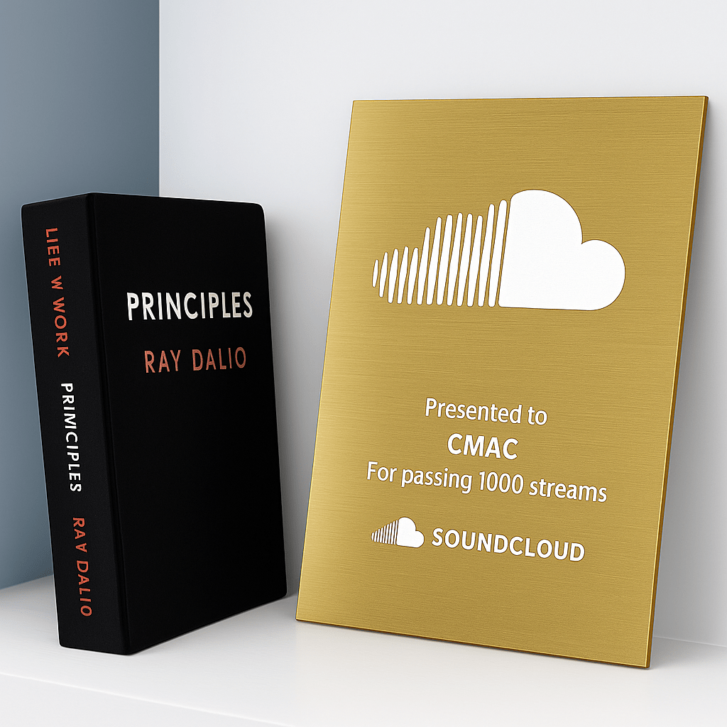 SoundCloud Award - Plaque To Reality