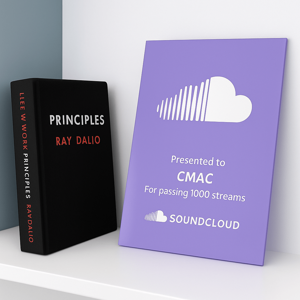 SoundCloud Award - Plaque To Reality