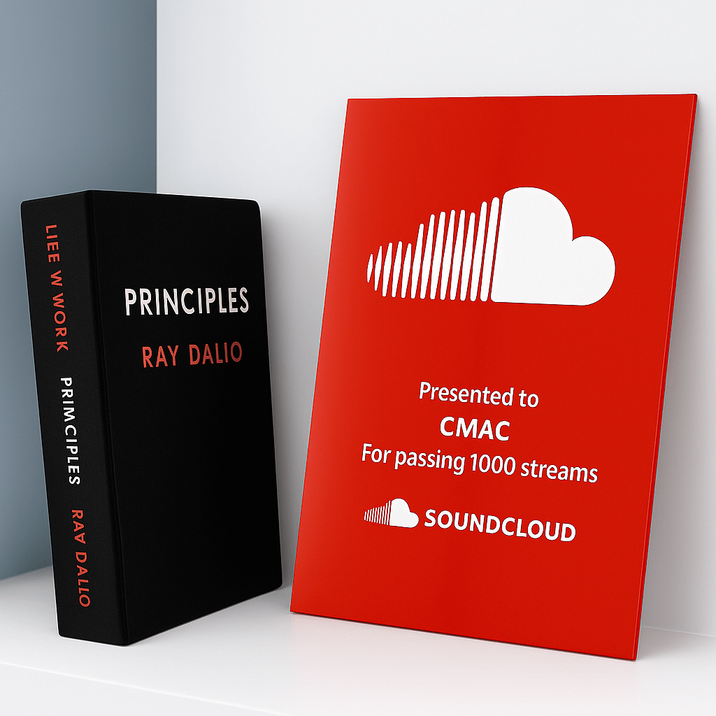 SoundCloud Award - Plaque To Reality