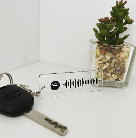 Spotify Code Keyring - Plaque To Reality