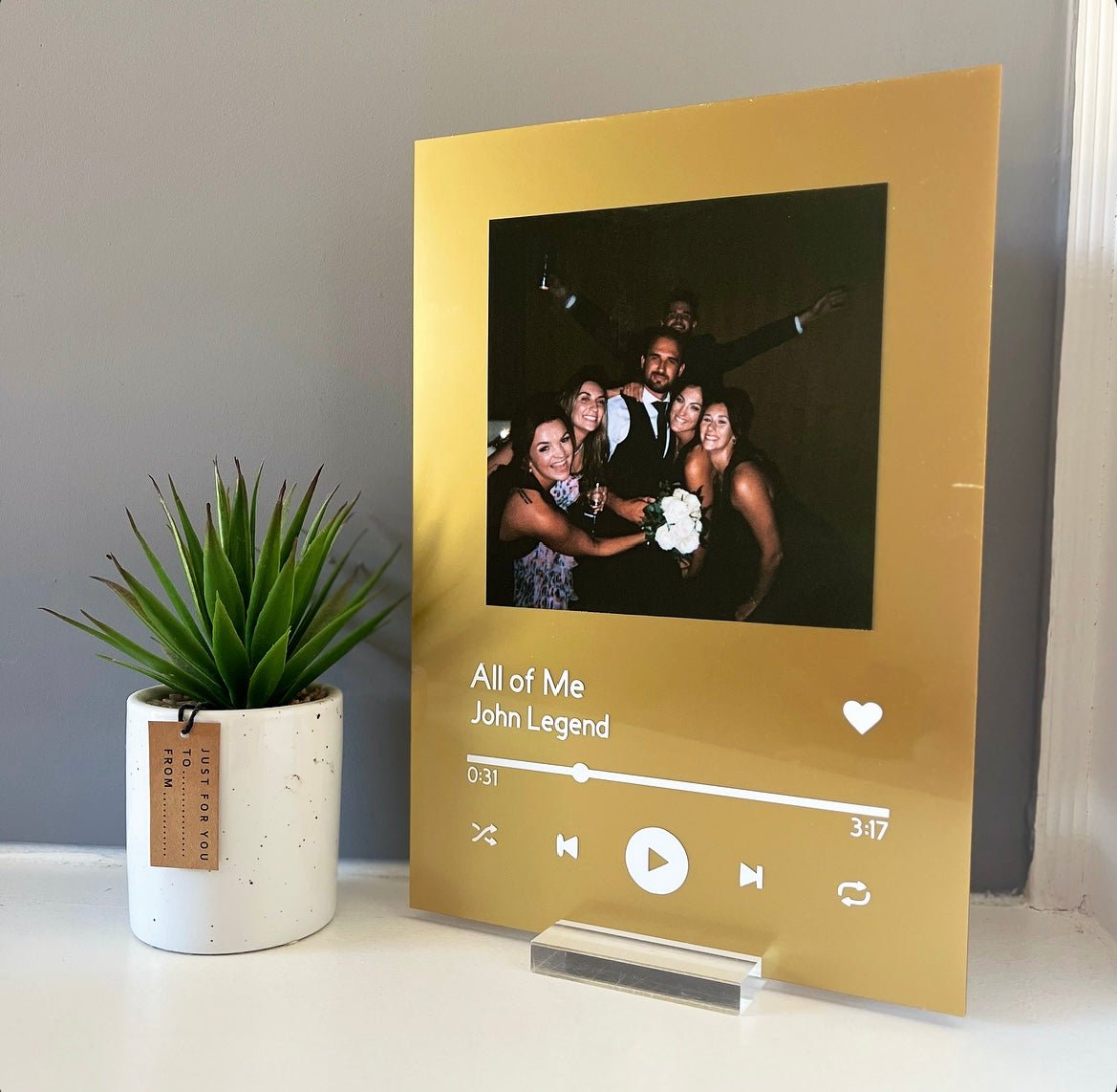 Spotify Plaque - Plaque To Reality